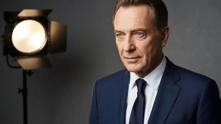 Daniel Olbrychski - polski aktor filmowy w stroju eleganckim