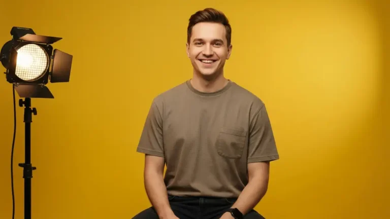 Friz - polski YouTuber z Ekipy, portret promocyjny