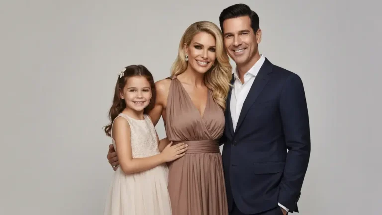 Joanna Krupa z mężem Douglasem Nungsem i córką - rodzinna fotografia