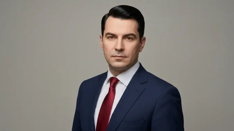 Karol Nawrocki - polski polityk w garniturze, portret profesjonalny
