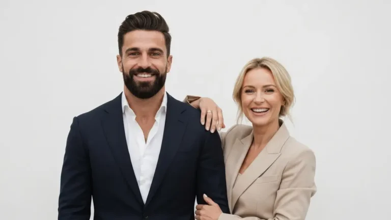 Lefteris Kavoukis i Ewa Chodakowska - para celebrytów, trener fitness i businesswoman
