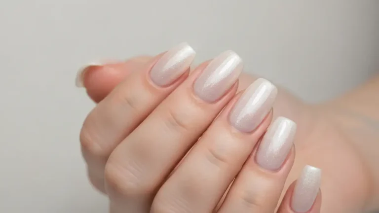 Owalne paznokcie w delikatnym różu - elegancki i kobiecy kształt paznokcia