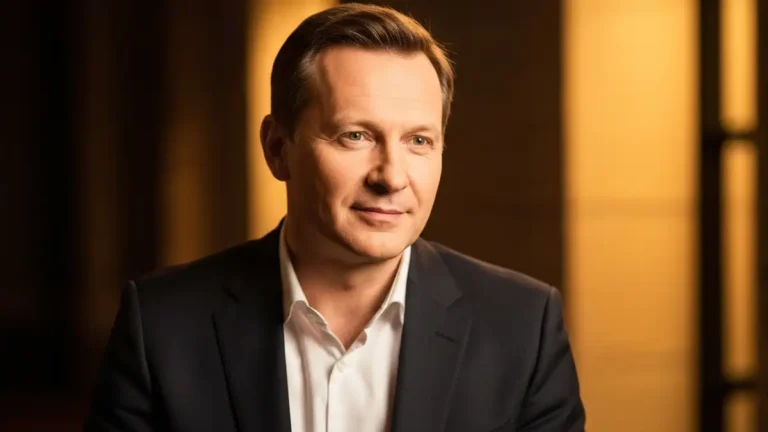 Borys Szyc - polski aktor, reżyser i ojciec Sara i Dawida