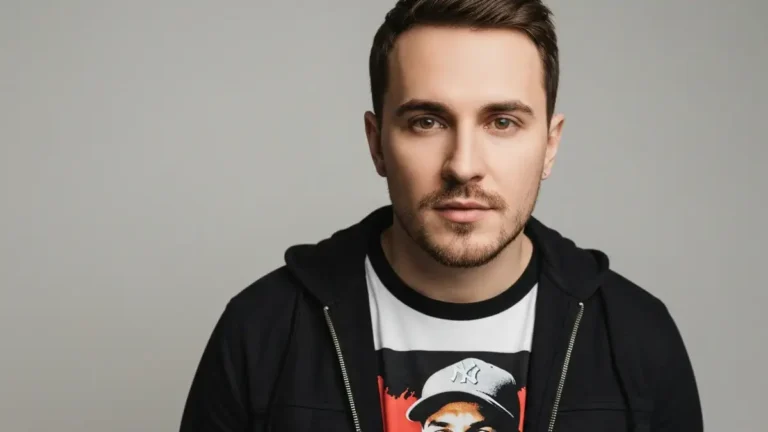 Smolasty - polski raper, portret w stylu hip-hop