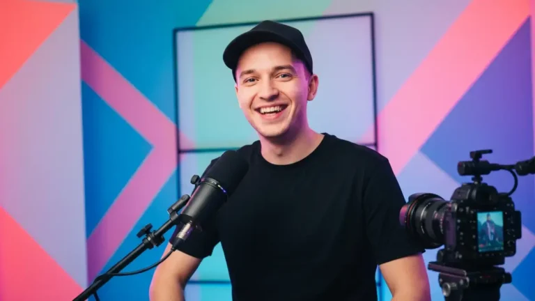 Stuu Polski YouTuber portret wideo twórca