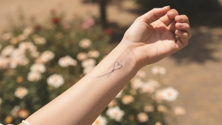 Tatuaz serca na nadgarstku kobiety - rozne wzory i symbolika