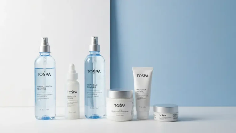 Polska marka dermokosmetyków Tołpa - produkty Against Water w białej i błękitnej opakowaniu na jasnym tle